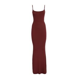 Skims dress burgundy
